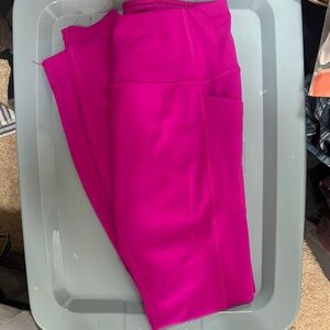 Vibrant Pink Leggings